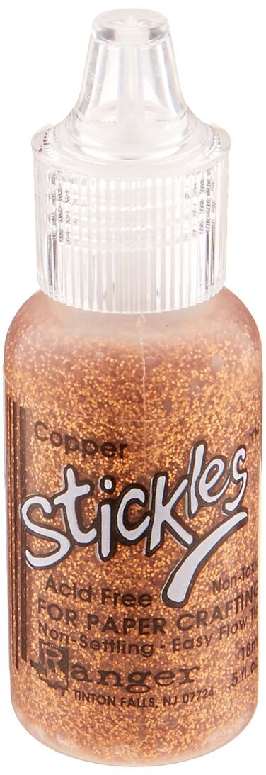 RANGER 12Ounce Stickles Glitter Glue Copper