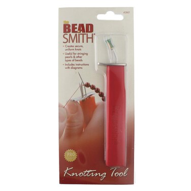 The Beadsmith EZ Knotting Tool 6 Inches Create Secure Knots for Stringing Pearls and Other Beads