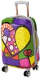 Rockland Vision Hardside Spinner Wheel Luggage AssortedMulticolor CarryOn 20Inch