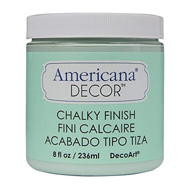 Deco Art ADC13 Americana Chalky Finish Paint 8Ounce RefreshingGreen