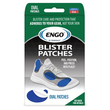 ENGO Blister Prevention Patches Oval Patches Starter 6 Count