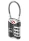 Lewis N Clark TSA Approved Luggage Lock  Steel Cable for Suitcase Carry On BackPack Laptop Bag  Purse Perfect For Airport Hotel or Gym  Set  Reset Your Own Combo Black