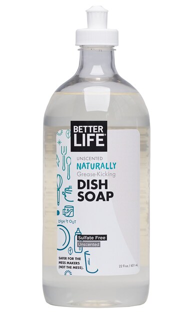 Better Life Dish Soap Unscented 22 Fl Oz