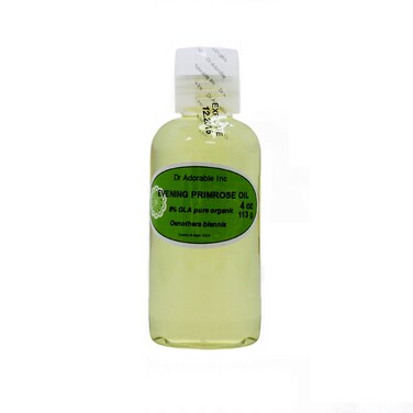 Dr Adorable  4 oz  Evening Primrose Oil  100 Pure Natural Organic Cold Pressed