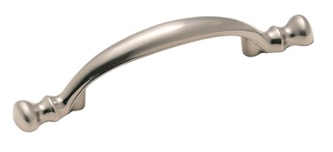 Amerock  Cabinet Pull  Sterling Nickel  3 inch 76 mm Center to Center  The Anniversary Collection  1 Pack  Drawer Pull  Drawer Handle  Cabinet Hardware