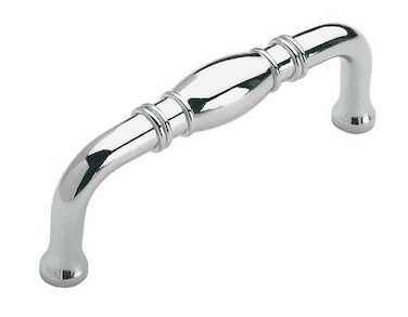 Amerock  Cabinet Pull  Polished Chrome  3 inch 76 mm Center to Center  Granby  1 Pack  Drawer Pull  Drawer Handle  Cabinet Hardware