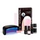 SensatioNail Gel Nail Polish Starter Kit Sheer Pink  AtHome Gel Nail Kit with Everything Needed for 10 Manicures  Lasts up to 2 Weeks  Includes LED Nail Lamp