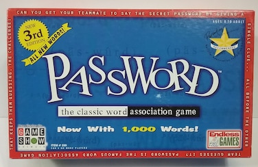Endless Games Password 3rd Edition