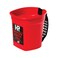Handy Paint Pail Holds 32fl oz of Paint or Stain Efficient for Cleanups and Quick Color Changes with Integrated Magnetic Brush Holder