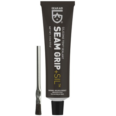 GEAR AID Seam Grip SIL Silicone Sealant for Silnylon Tents and Tarps Clear 15 oz 10440