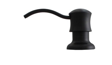 Plumb Pak K612VB Premium Style Soap or Lotion Dispenser with Large Capacity Bottle 10 oz Venetian Bronze