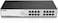 DLink Ethernet Switch 16 Port Gigabit Unmanaged Fanless Network Hub Desktop or Rack Mountable DGS1016D