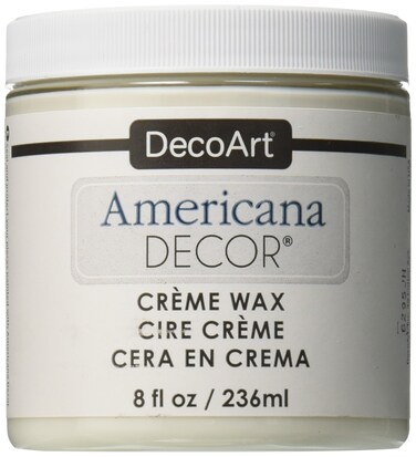 DecoArt Americana Decor Creme Wax 8Ounce Clear