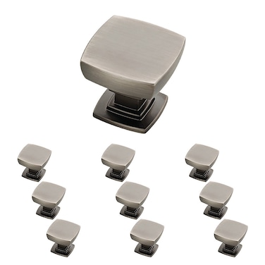 Franklin Brass Webber 10Pack Cabinet Knobs Heirloom Silver Drawer Knobs Kitchen Cabinet Knobs for Dresser Drawers Pulls and Knobs 118 Closet Door Knobs P29542K904B