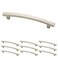 Franklin Brass P29616KSNB Pierce Kitchen or Furniture Cabinet Hardware Drawer Handle Pull 5116 128mm Satin Nickel 10 Count