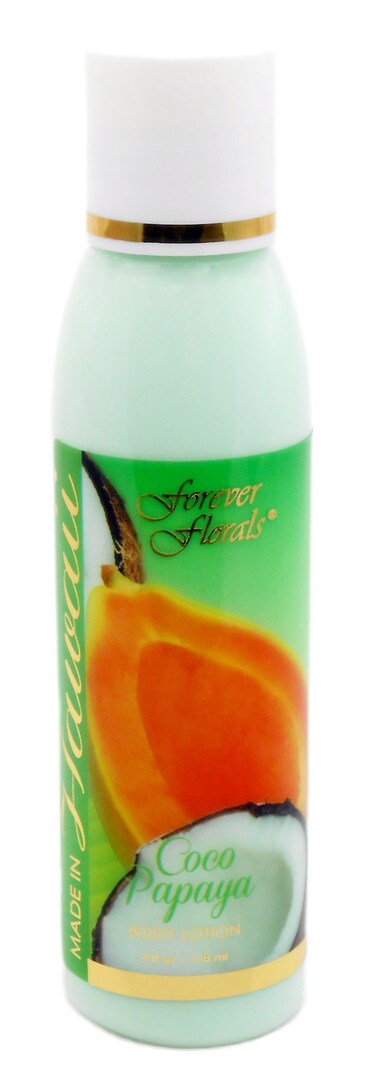 Hawaii Forever Florals Body Lotion 4 oz Coco Papaya