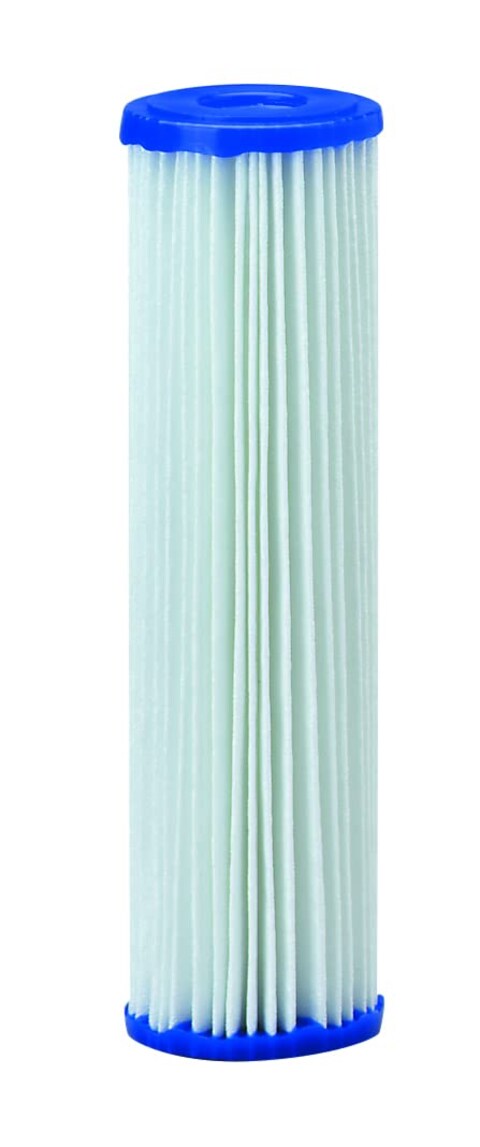 Pentair Pentek R30 Sediment Water Filter 10Inch Under Sink Pleated Polyester Filter Cartridge 10 x 25 30 Micron