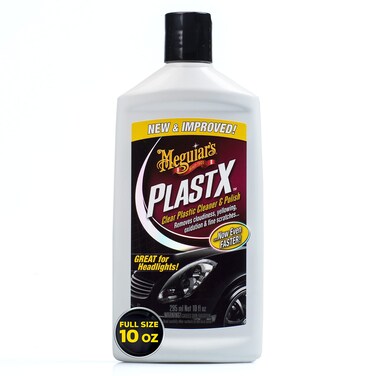 Meguiars G12310 PlastX Clear Plastic Cleaner  Polish  10 Fluid Ounces