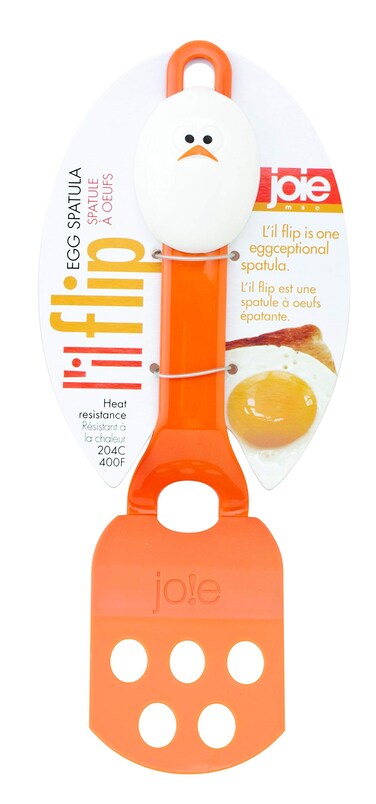 Joie Lil Flip Egg Spatula Slotted and Compact Design Nylon Material MultiUse For Flipping Any Food From Eggs to Pancakes