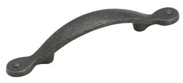 Amerock  Cabinet Pull  Wrought Iron Dark  3 inch 76 mm Center to Center  Inspirations  1 Pack  Drawer Pull  Drawer Handle  Cabinet Hardware