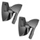 Vogels VLB 500 Universal Speaker Wall Mount Set Swivels up to 180 LeftRight Can be Tilted up to 20 PreAssembled Max 11 lbs 5 kg Black 2 mounts