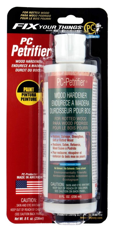 PC Products PCPetrifier WaterBased Wood Hardener 8 oz Milky White 84441