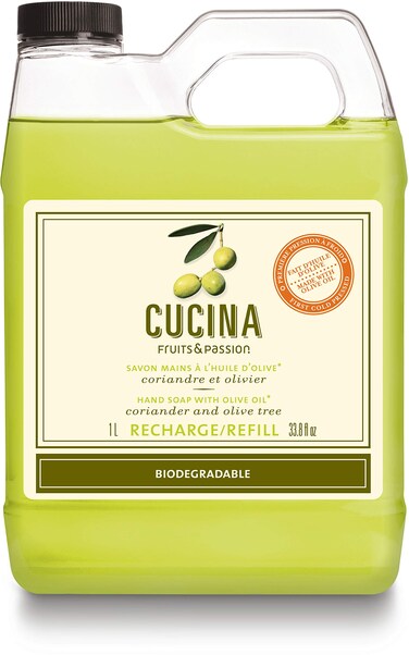 Cucina Coriander and Olive Tree 338 oz Purifying Hand Wash Refill