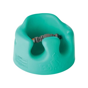 Bumbo Baby Floor Seat Portable Infant Sit Up Activity and Eating Chair Aqua