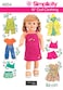 Simplicity 4654 Summer Baby Doll Clothes Sewing Pattern for Baby Girl by Elaine Heigl Designs Size 18
