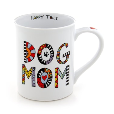 Our Name is Mud Dog Mom Cuppa Doodle Porcelain Mug 16 oz