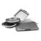 Anolon Advanced Nonstick Bakeware Set  Baking Pans with Grips  5 Piece Gray57327