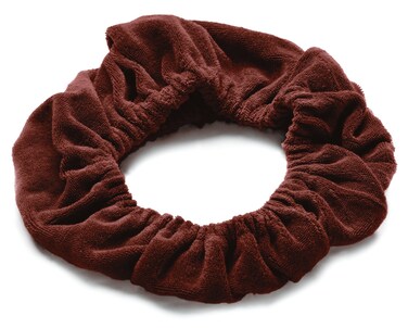 TASSI Brown Hair Holder Head Wrap Stretch Terry Cloth The Best Way To Hold Your Hair SinceEver