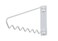 ClosetMaid Hanging Bar Valet Rod for Wall or Door Mount Installation Hardware Included Folding Design Durable Steel White 1175