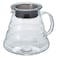 Hario V60 Clear Glass Range Server 600ml