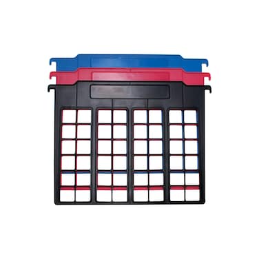 Advantus File and Folder Dividers 3Count RedBlueBlack 50912