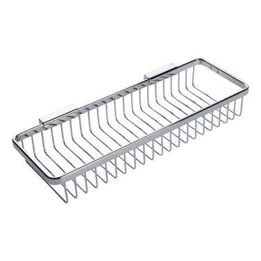 Ginger 552GPC Hotelier Deep Shower Toiletry Basket Polished Chrome