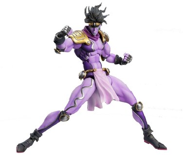 Super Figure moving JoJos Bizarre Adventure 55 Stars Platinum third third part Hirohiko Araki Specify Color japan import