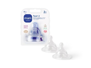 Mam Teats Medium Flow Size 2 2 Months