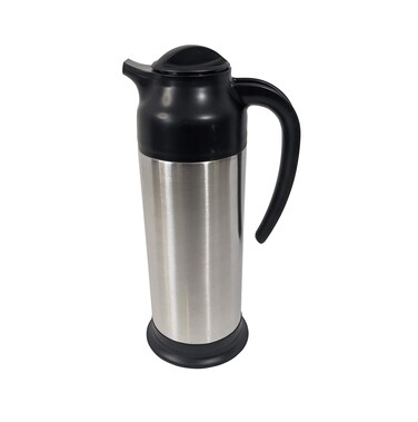 Update International SV70 24 Oz Black and Stainless Cream ServerClear