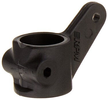RPM Front Bearing Carrier 2WD Electric Slash Rustler Stampede Bandit and Nitro Slash Black