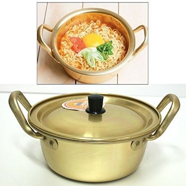 Korea Noodle PotHot Shin Ramyun Aluminum Pot 6316cm Traditional HOT POT