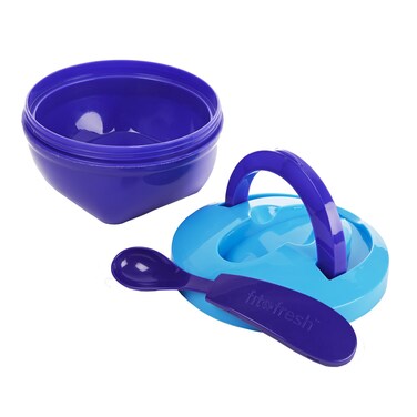 Fit  Fresh Kids SpillProof Meal Container 14 ounce capacity Colors may vary