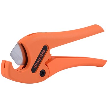 SharkBite Pipe Cutter Tool Cuts 14 to 1 Inch Pipe Orange Handles Plumbing Fittings PEX PERT U701