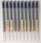 MUJI Gel Ink Ballpoint Pens 07mm Blueblack 10pcs