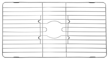 Better Houseware Stainless Steel Sink Protector Sink Mat Stainless Steel Sink Rack for Bottom of Sink Protectors for Kitchen Sinks 24 x 12 x 1