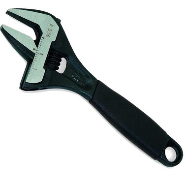 Bahco 9029 R US 6Inch Wide Mouth Adjustable Wrench  Black
