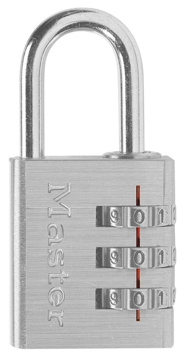 Master Lock 630D Set Your Own Combination Lock Aluminum 1316 in Wide