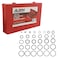 ABN Assorted O Ring Kit  Metric Rubber O Rings Assortment Set 419 Piece Assorted O Ring Rubber Washer Set