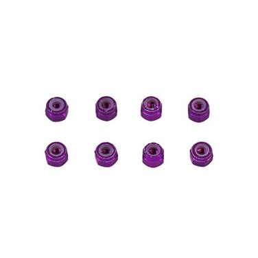 Redcat Racing Aluminum Nylon M3 Locknut 6 Piece