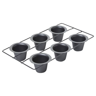 Chicago Metallic 26562 Professional 6Cup Popover Pan